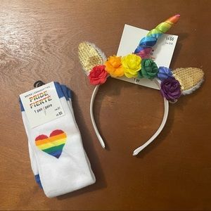 Pride headband and socks 🌈